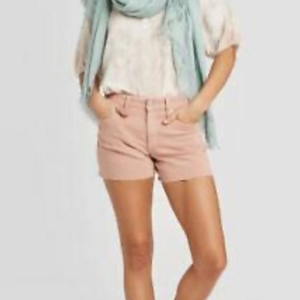 Universal Thread Dusty Pink High-Rise Shorts-Size 6 - Picture 5 of 9